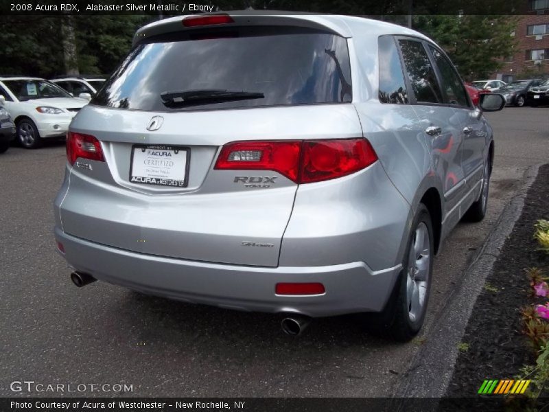 Alabaster Silver Metallic / Ebony 2008 Acura RDX