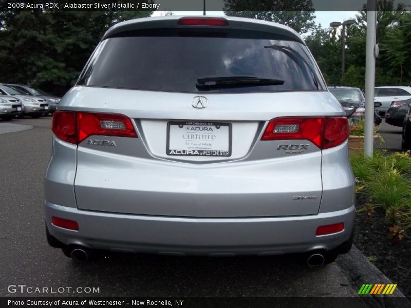 Alabaster Silver Metallic / Ebony 2008 Acura RDX
