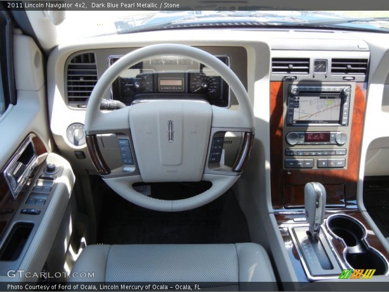 Dark Blue Pearl Metallic / Stone 2011 Lincoln Navigator 4x2