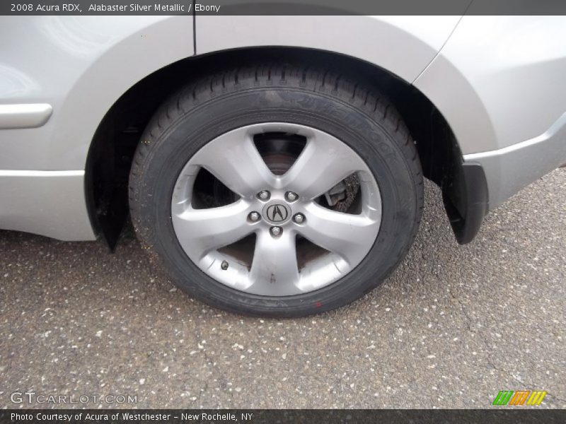 Alabaster Silver Metallic / Ebony 2008 Acura RDX