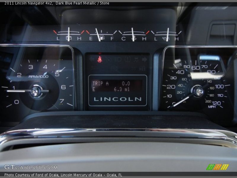 Dark Blue Pearl Metallic / Stone 2011 Lincoln Navigator 4x2