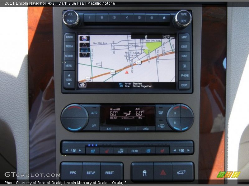 Dark Blue Pearl Metallic / Stone 2011 Lincoln Navigator 4x2