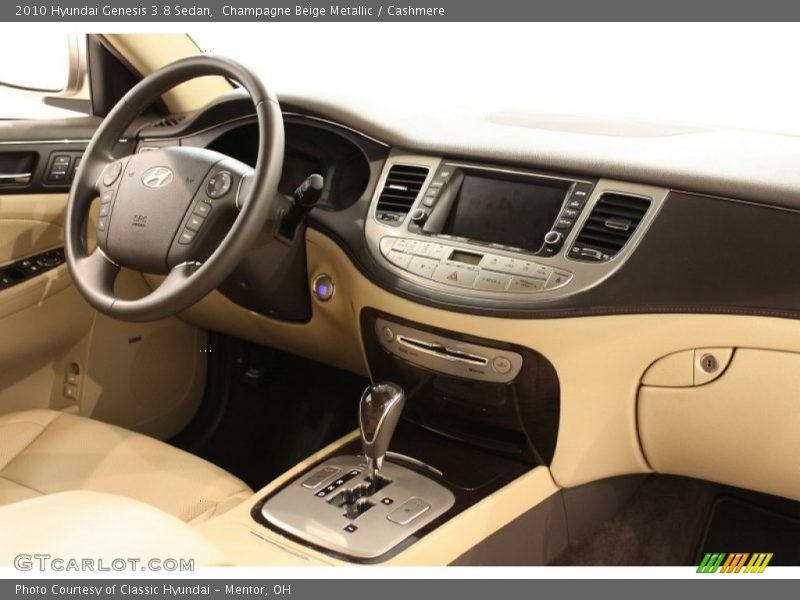 Dashboard of 2010 Genesis 3.8 Sedan