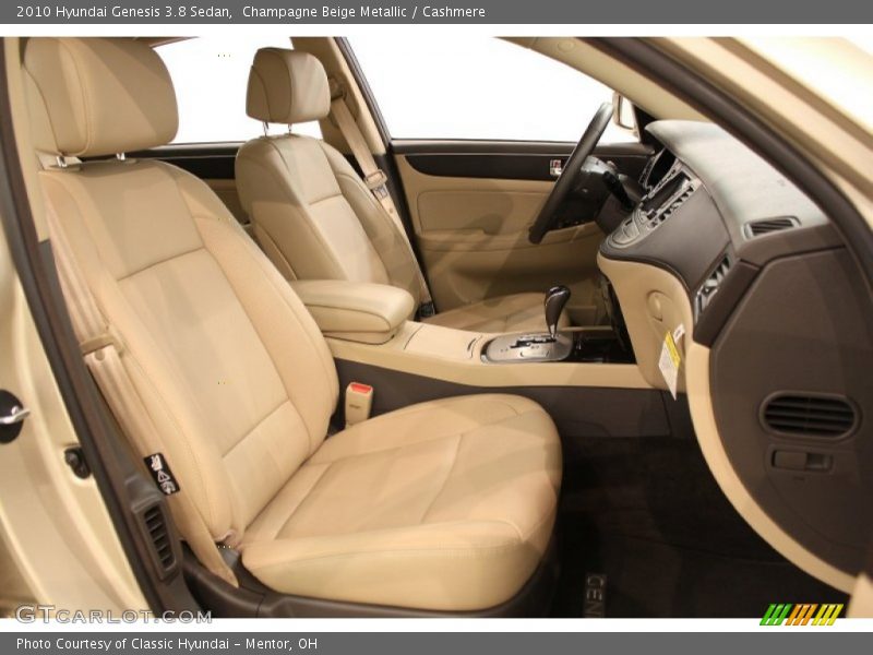  2010 Genesis 3.8 Sedan Cashmere Interior