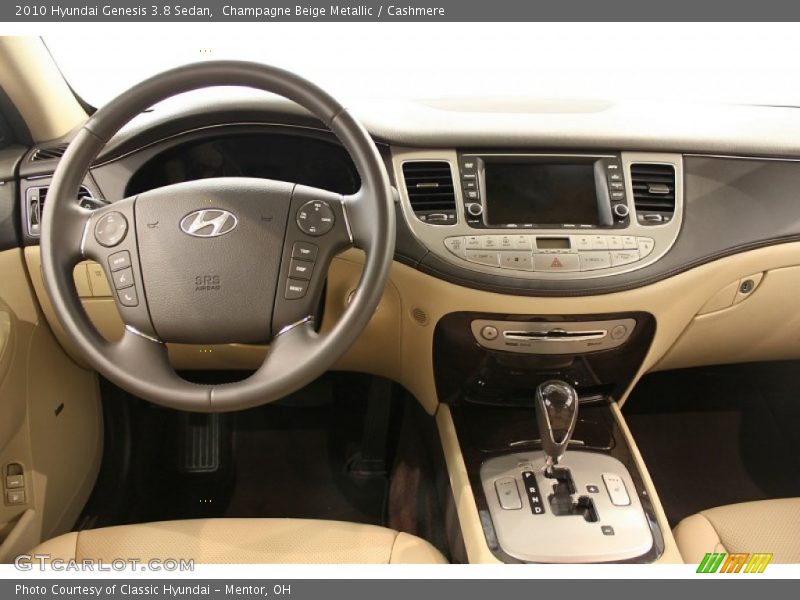 Dashboard of 2010 Genesis 3.8 Sedan