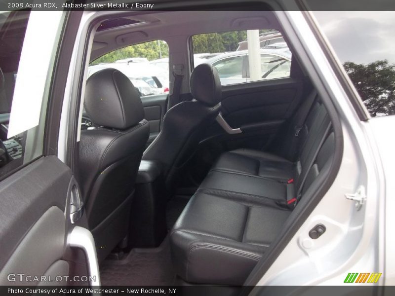 Alabaster Silver Metallic / Ebony 2008 Acura RDX