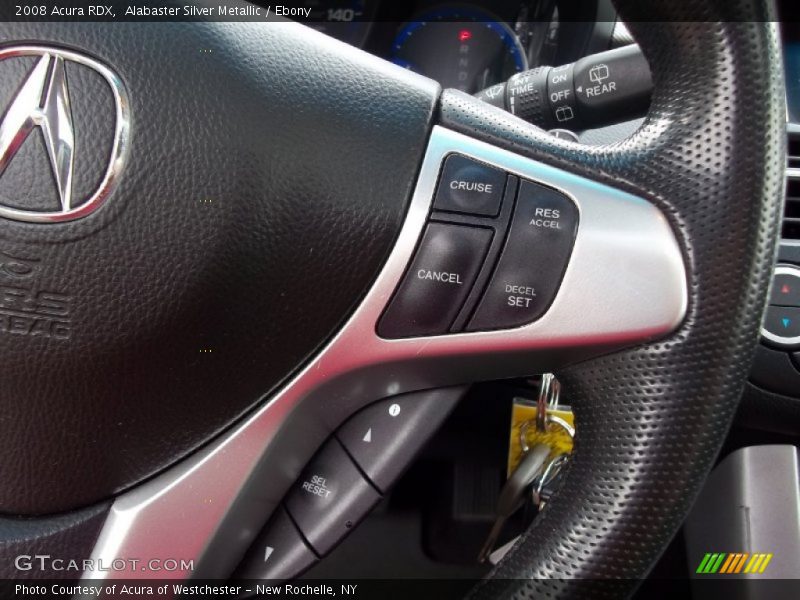 Alabaster Silver Metallic / Ebony 2008 Acura RDX