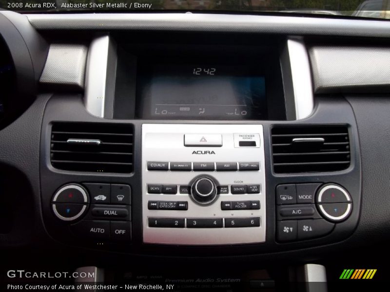 Alabaster Silver Metallic / Ebony 2008 Acura RDX