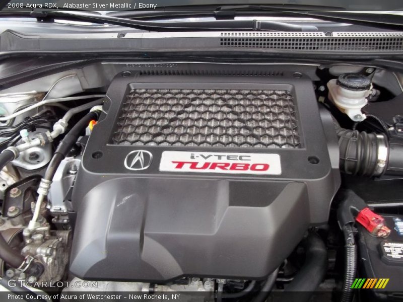 Alabaster Silver Metallic / Ebony 2008 Acura RDX
