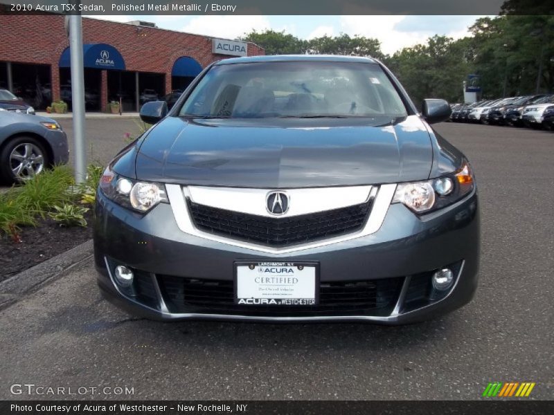 Polished Metal Metallic / Ebony 2010 Acura TSX Sedan