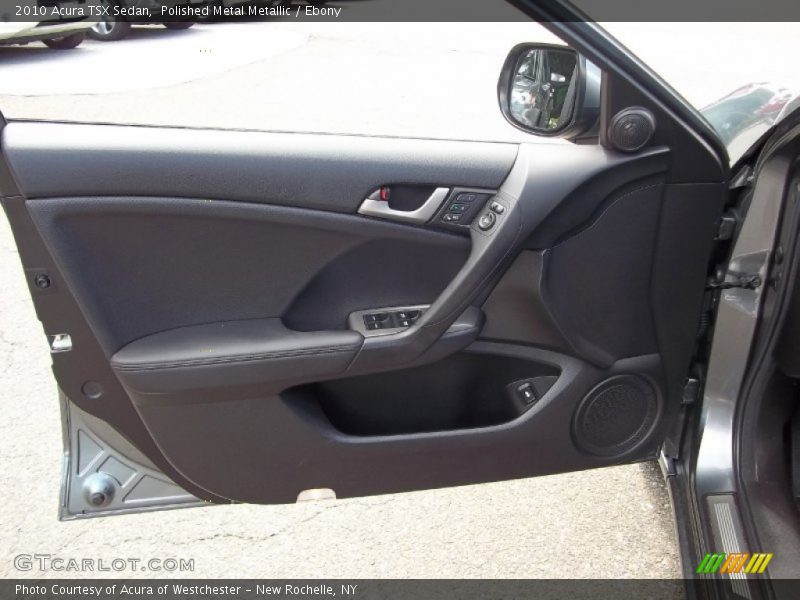 Polished Metal Metallic / Ebony 2010 Acura TSX Sedan