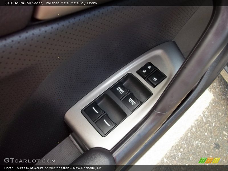 Polished Metal Metallic / Ebony 2010 Acura TSX Sedan
