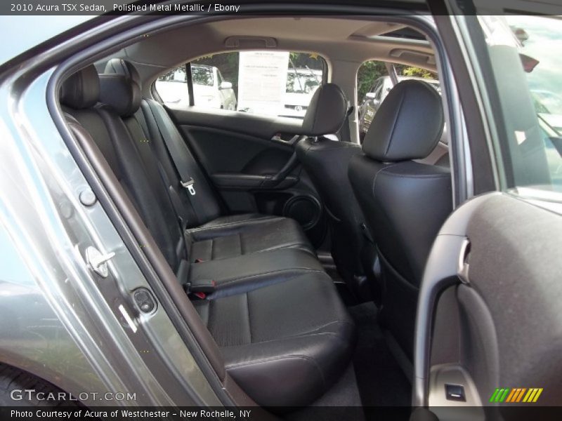 Polished Metal Metallic / Ebony 2010 Acura TSX Sedan