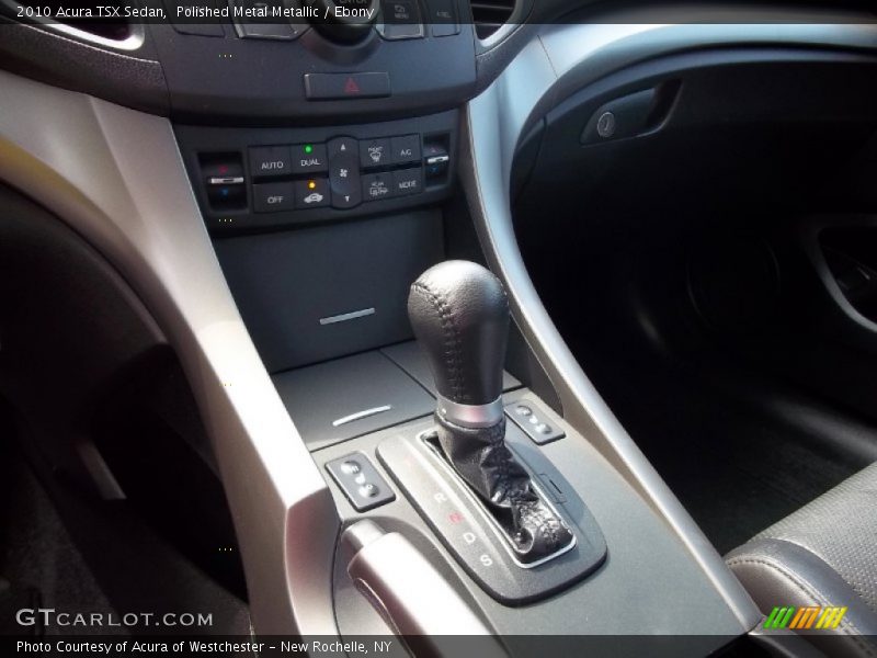 Polished Metal Metallic / Ebony 2010 Acura TSX Sedan