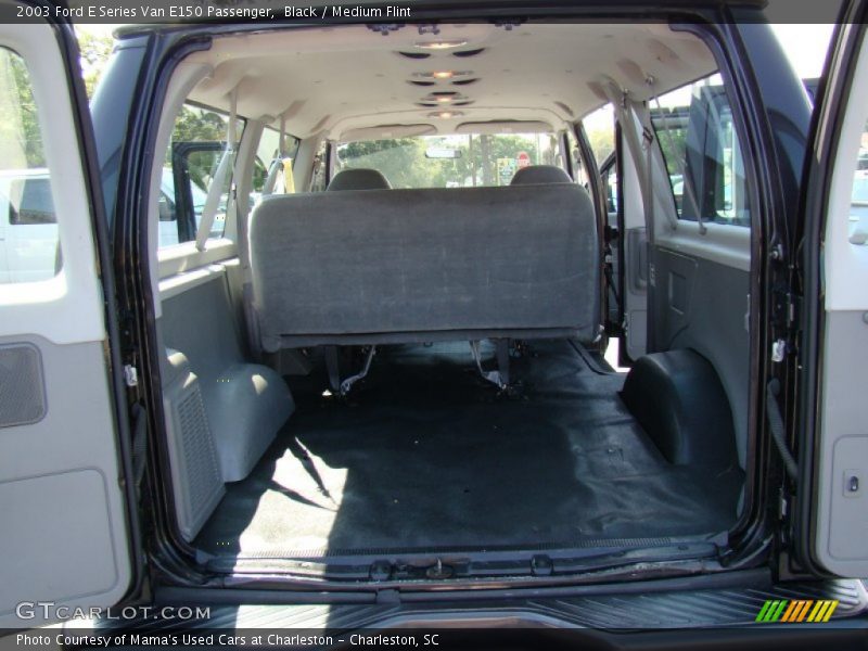 Black / Medium Flint 2003 Ford E Series Van E150 Passenger