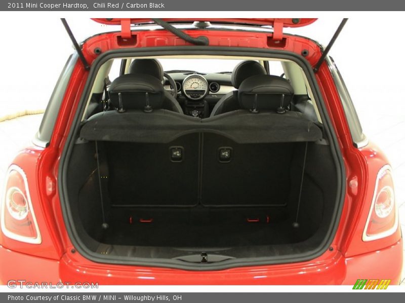 Chili Red / Carbon Black 2011 Mini Cooper Hardtop