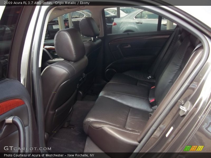 Grigio Metallic / Ebony 2009 Acura RL 3.7 AWD Sedan