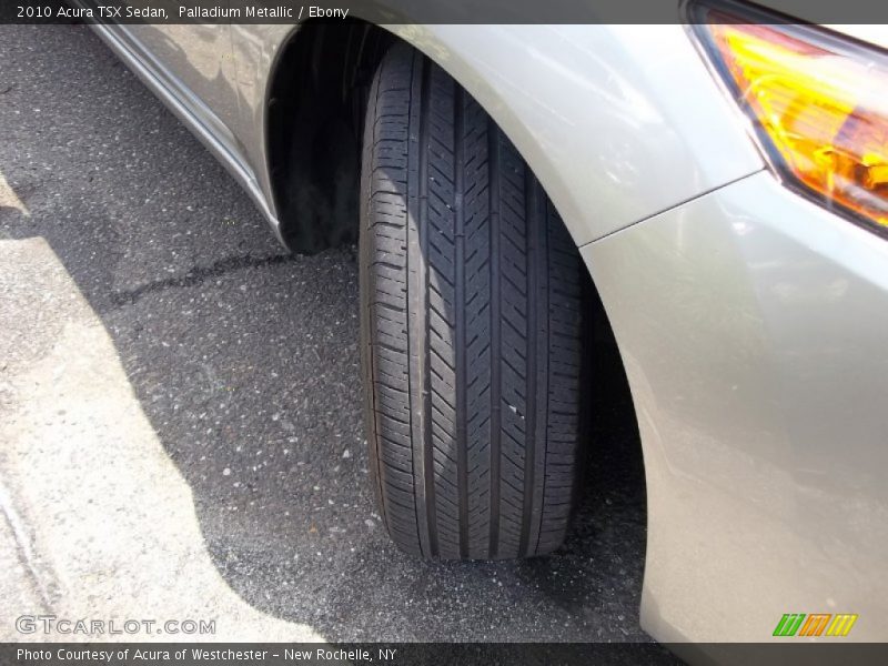 Palladium Metallic / Ebony 2010 Acura TSX Sedan