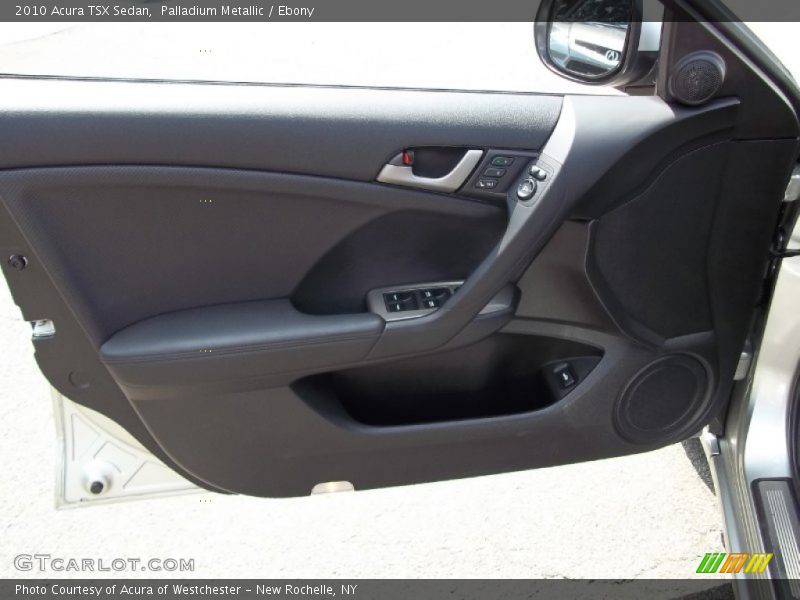 Palladium Metallic / Ebony 2010 Acura TSX Sedan