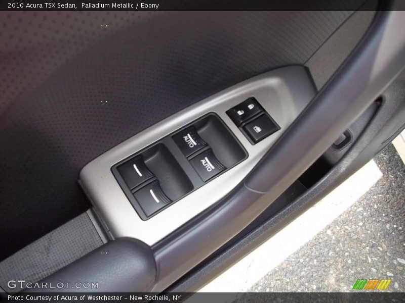 Palladium Metallic / Ebony 2010 Acura TSX Sedan