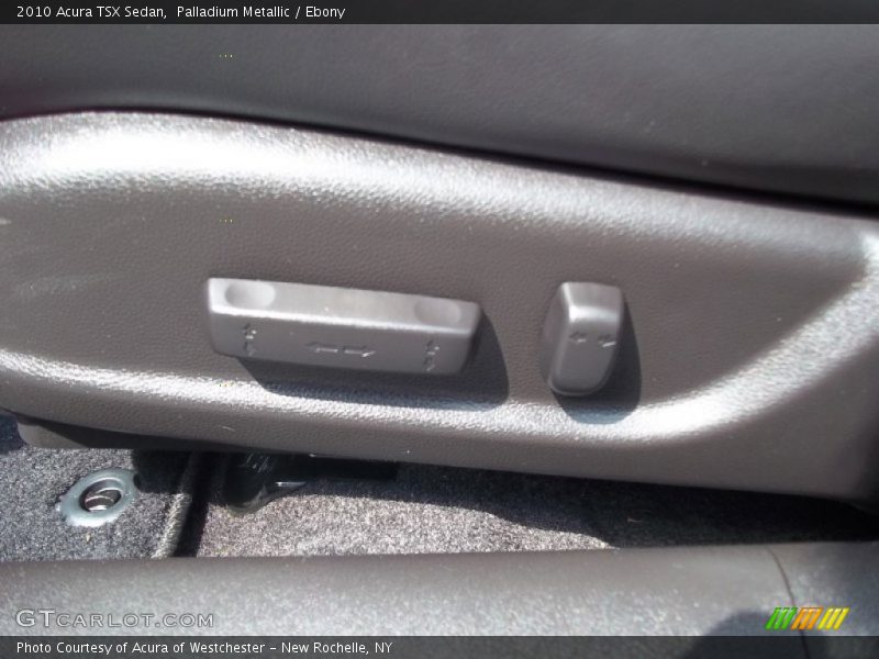Palladium Metallic / Ebony 2010 Acura TSX Sedan