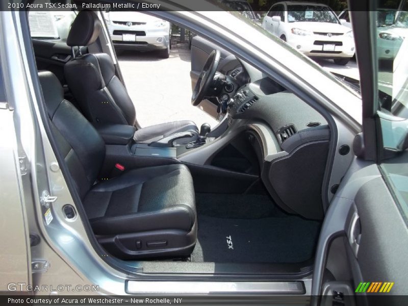 Palladium Metallic / Ebony 2010 Acura TSX Sedan