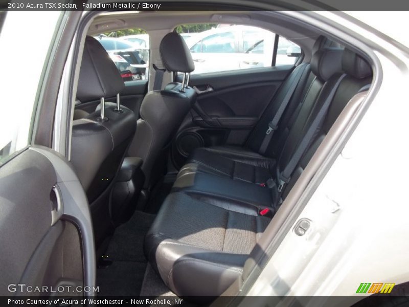 Palladium Metallic / Ebony 2010 Acura TSX Sedan