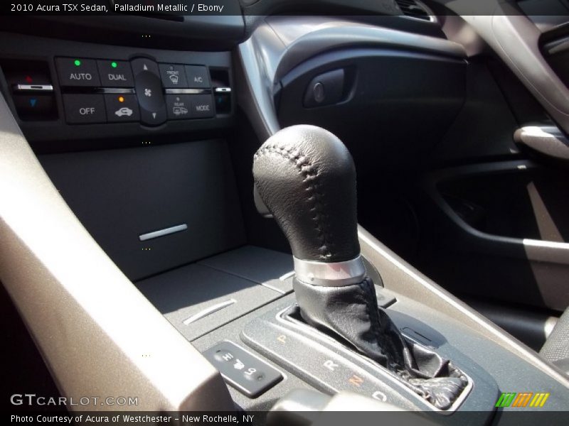 Palladium Metallic / Ebony 2010 Acura TSX Sedan