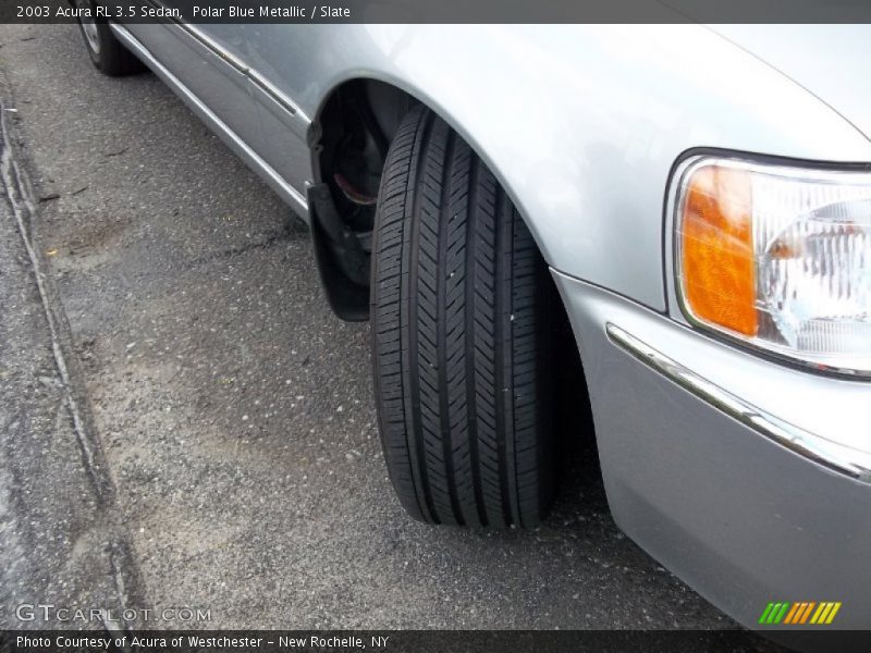 Polar Blue Metallic / Slate 2003 Acura RL 3.5 Sedan