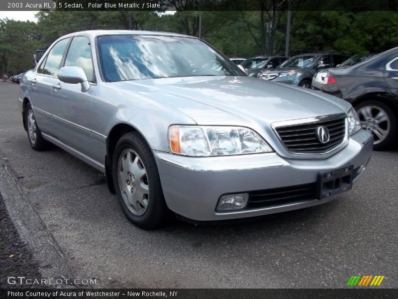 Front 3/4 View of 2003 RL 3.5 Sedan