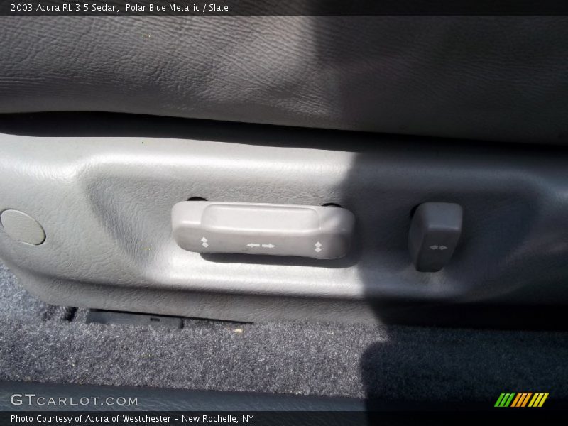 Polar Blue Metallic / Slate 2003 Acura RL 3.5 Sedan