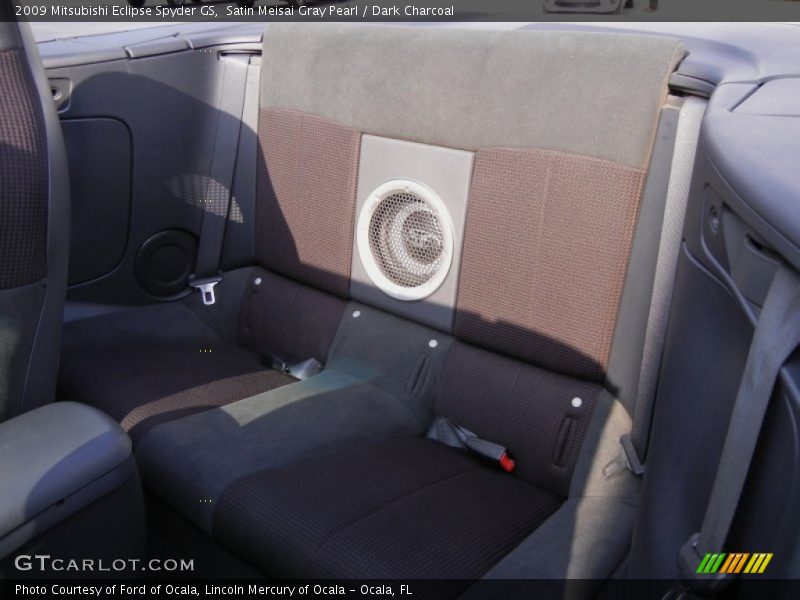 Satin Meisai Gray Pearl / Dark Charcoal 2009 Mitsubishi Eclipse Spyder GS