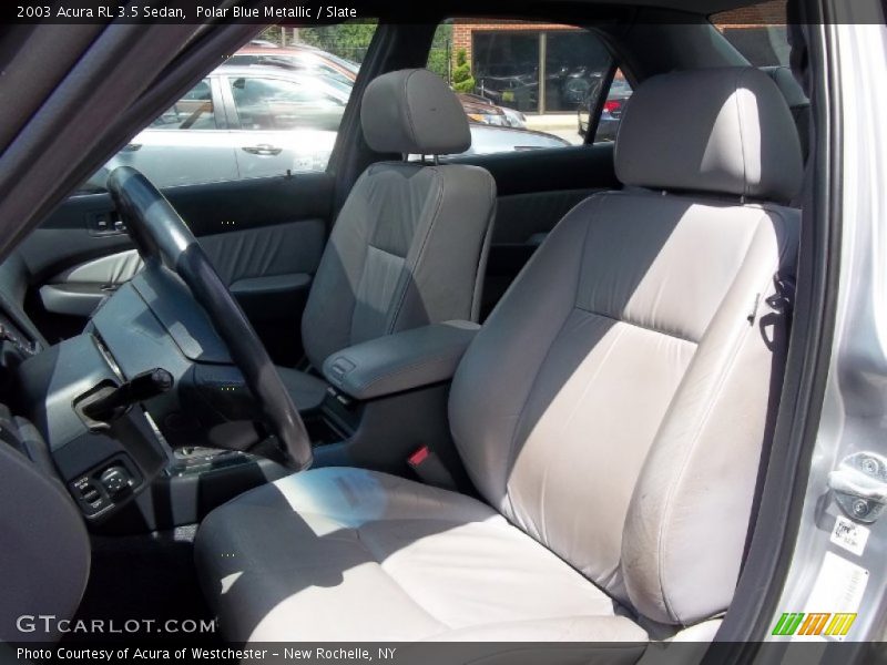 Polar Blue Metallic / Slate 2003 Acura RL 3.5 Sedan