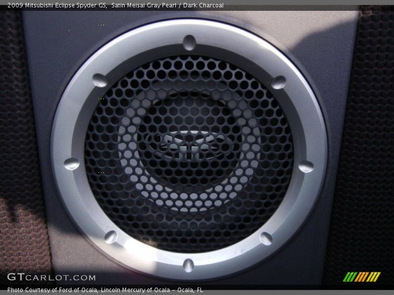 Satin Meisai Gray Pearl / Dark Charcoal 2009 Mitsubishi Eclipse Spyder GS