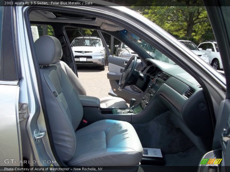 Polar Blue Metallic / Slate 2003 Acura RL 3.5 Sedan