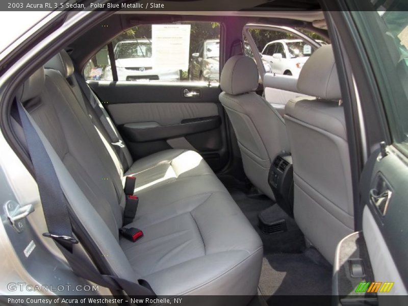  2003 RL 3.5 Sedan Slate Interior