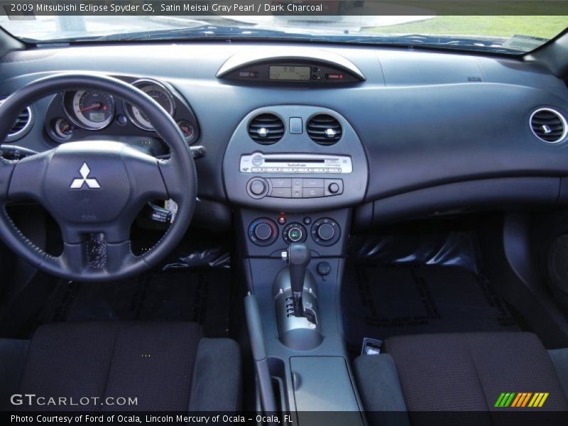 Satin Meisai Gray Pearl / Dark Charcoal 2009 Mitsubishi Eclipse Spyder GS