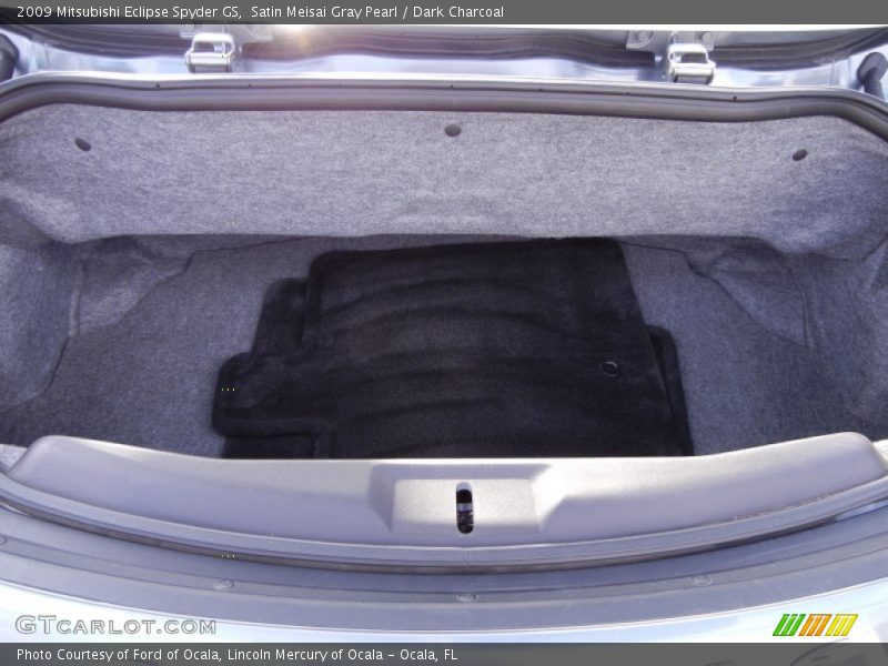 Satin Meisai Gray Pearl / Dark Charcoal 2009 Mitsubishi Eclipse Spyder GS