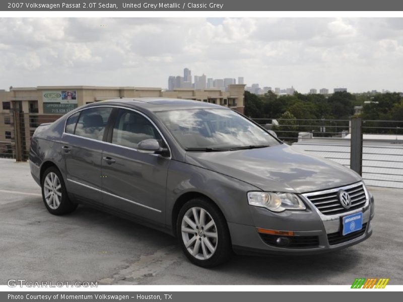 United Grey Metallic / Classic Grey 2007 Volkswagen Passat 2.0T Sedan