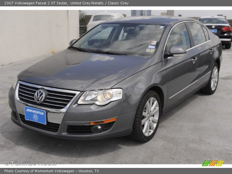 United Grey Metallic / Classic Grey 2007 Volkswagen Passat 2.0T Sedan