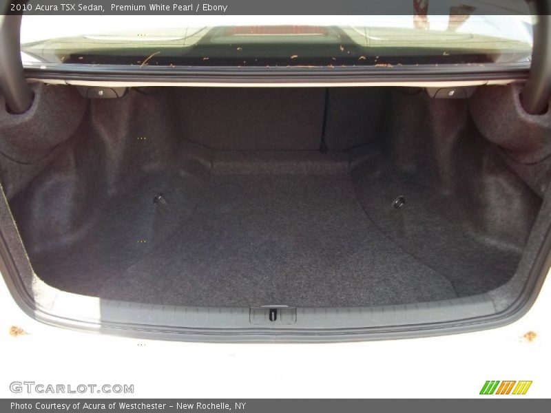 Premium White Pearl / Ebony 2010 Acura TSX Sedan