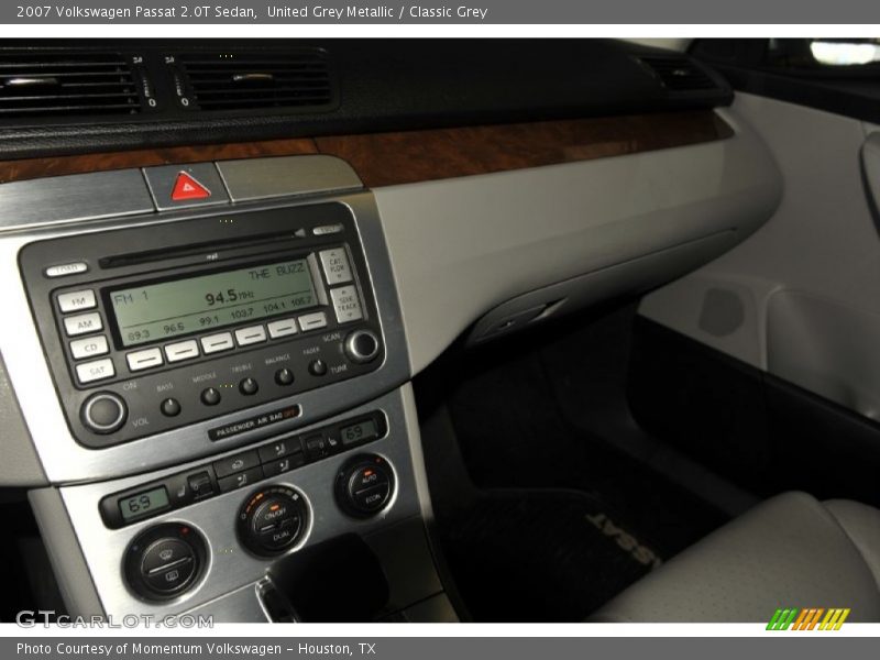 United Grey Metallic / Classic Grey 2007 Volkswagen Passat 2.0T Sedan