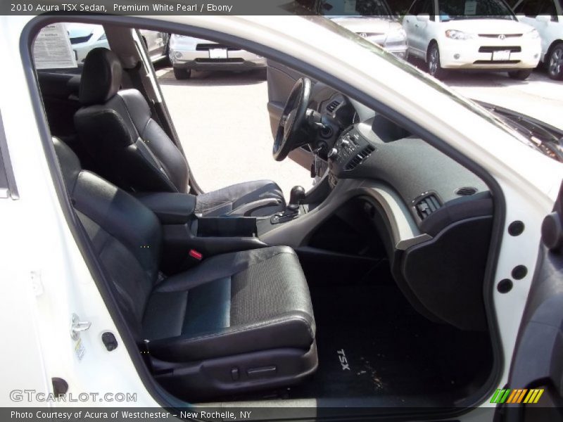 Premium White Pearl / Ebony 2010 Acura TSX Sedan