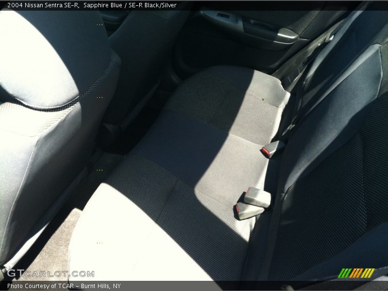Sapphire Blue / SE-R Black/Silver 2004 Nissan Sentra SE-R