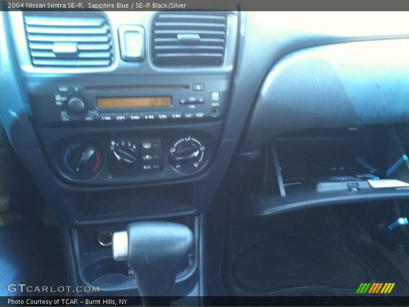 Sapphire Blue / SE-R Black/Silver 2004 Nissan Sentra SE-R
