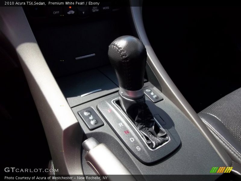 Premium White Pearl / Ebony 2010 Acura TSX Sedan