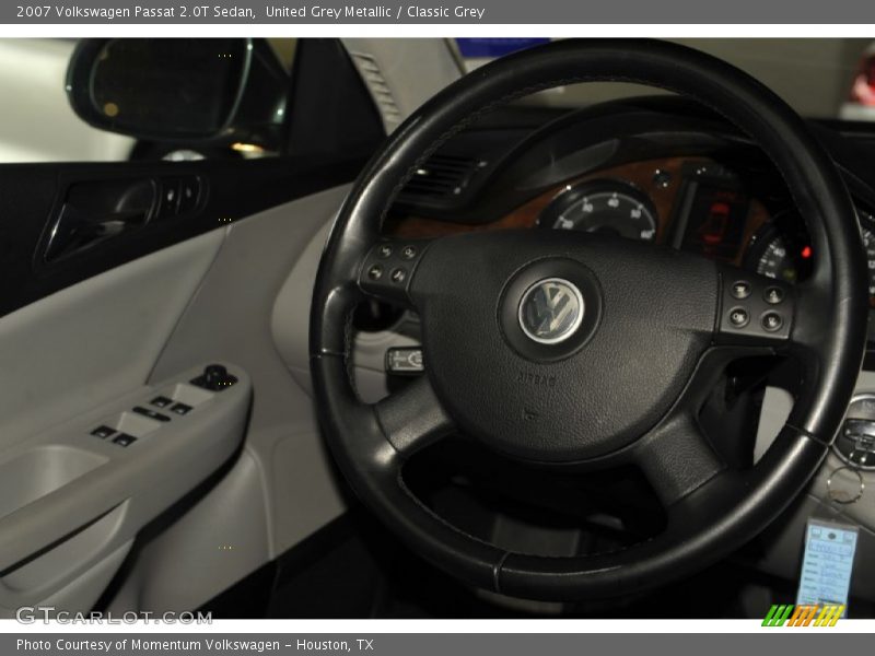 United Grey Metallic / Classic Grey 2007 Volkswagen Passat 2.0T Sedan