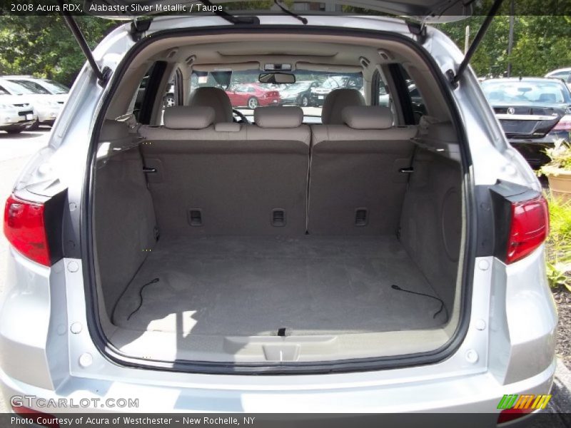 Alabaster Silver Metallic / Taupe 2008 Acura RDX