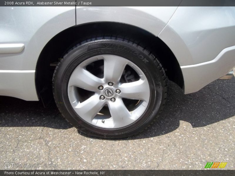 Alabaster Silver Metallic / Taupe 2008 Acura RDX