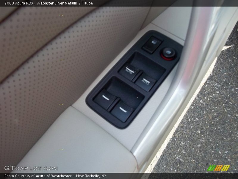 Alabaster Silver Metallic / Taupe 2008 Acura RDX